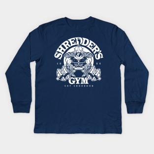 Shredder's Gym Kids Long Sleeve T-Shirt